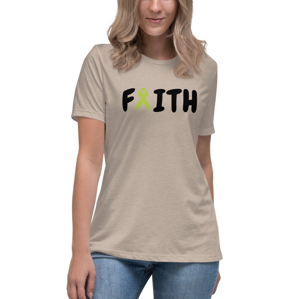 Non - Hodgkin's Lymphoma Women's Faith Tee - JohnVsGBMHeather StoneS