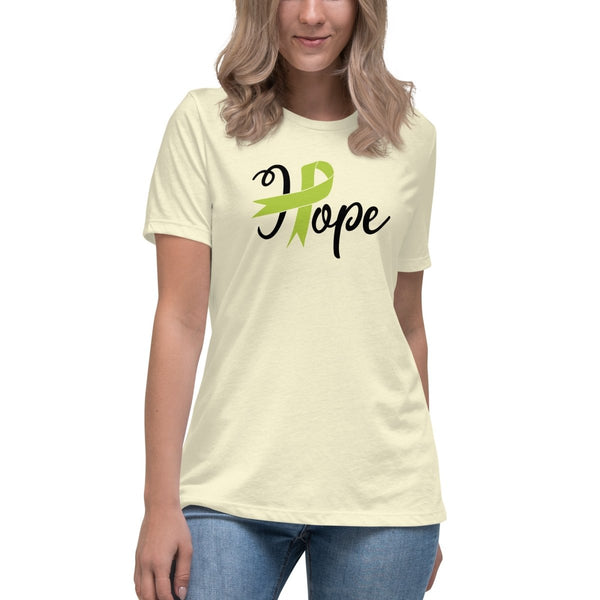 Non - Hodgkin's Lymphoma Women's Hope Tee - JohnVsGBMCitronS