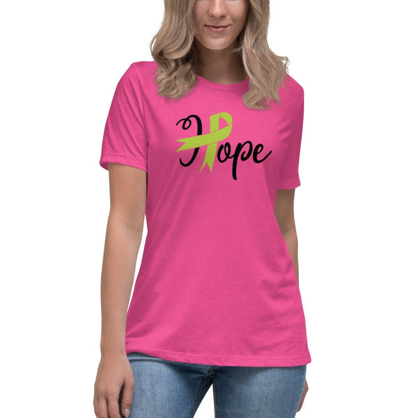 Non - Hodgkin's Lymphoma Women's Hope Tee - JohnVsGBMBerryS