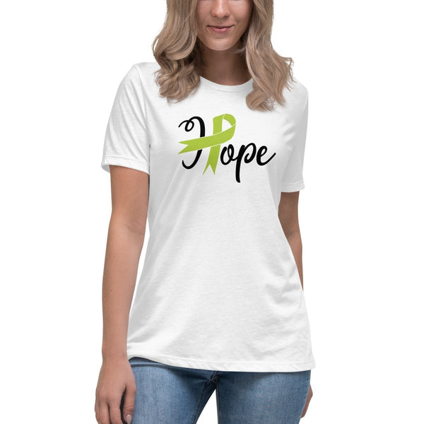 Non - Hodgkin's Lymphoma Women's Hope Tee - JohnVsGBMWhiteS