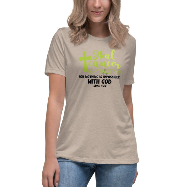 Non - Hodgkin's Lymphoma Women's Luke Tee - JohnVsGBMHeather StoneS