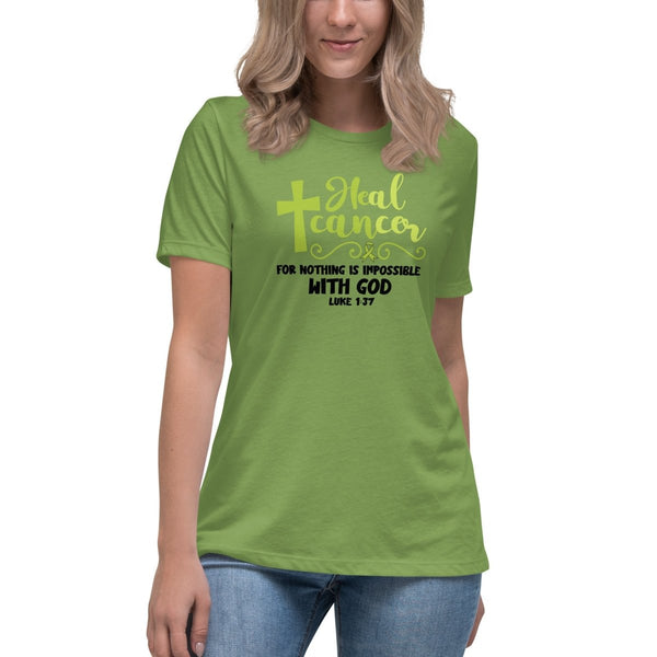 Non - Hodgkin's Lymphoma Women's Luke Tee - JohnVsGBMLeafS