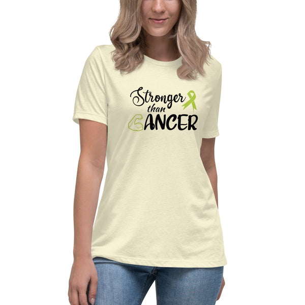 Non - Hodgkin's Lymphoma Women's Stronger Tee - JohnVsGBMCitronS