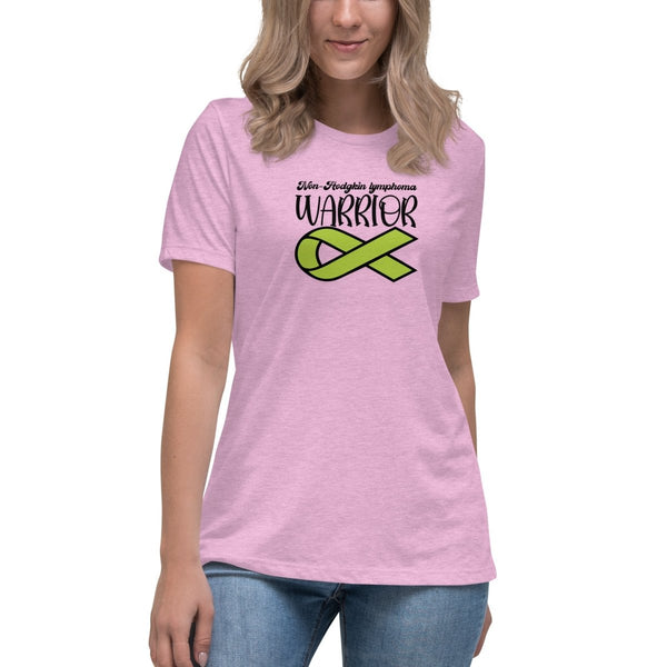 Non - Hodgkin's Lymphoma Women's Warrior Tee - JohnVsGBMHeather Prism LilacS