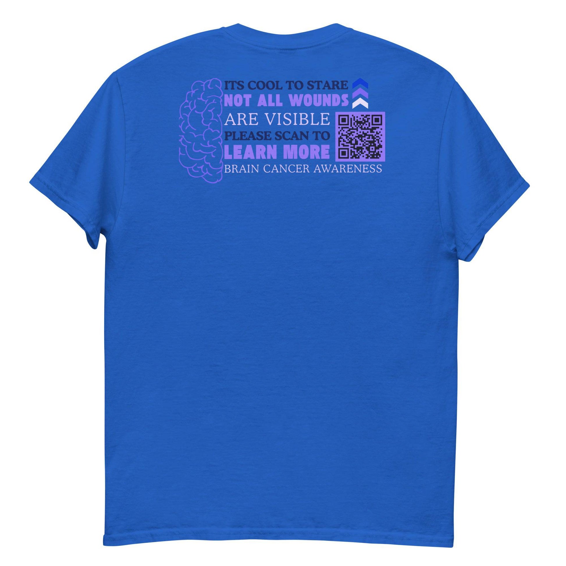 Optune Its Okay to Stare Classic Tee - JohnVsGBMRoyalS