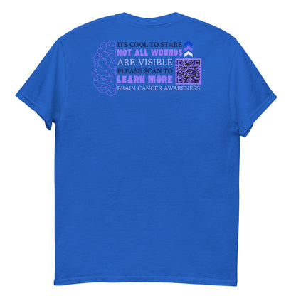 Optune Its Okay to Stare Classic Tee - JohnVsGBMRoyalS