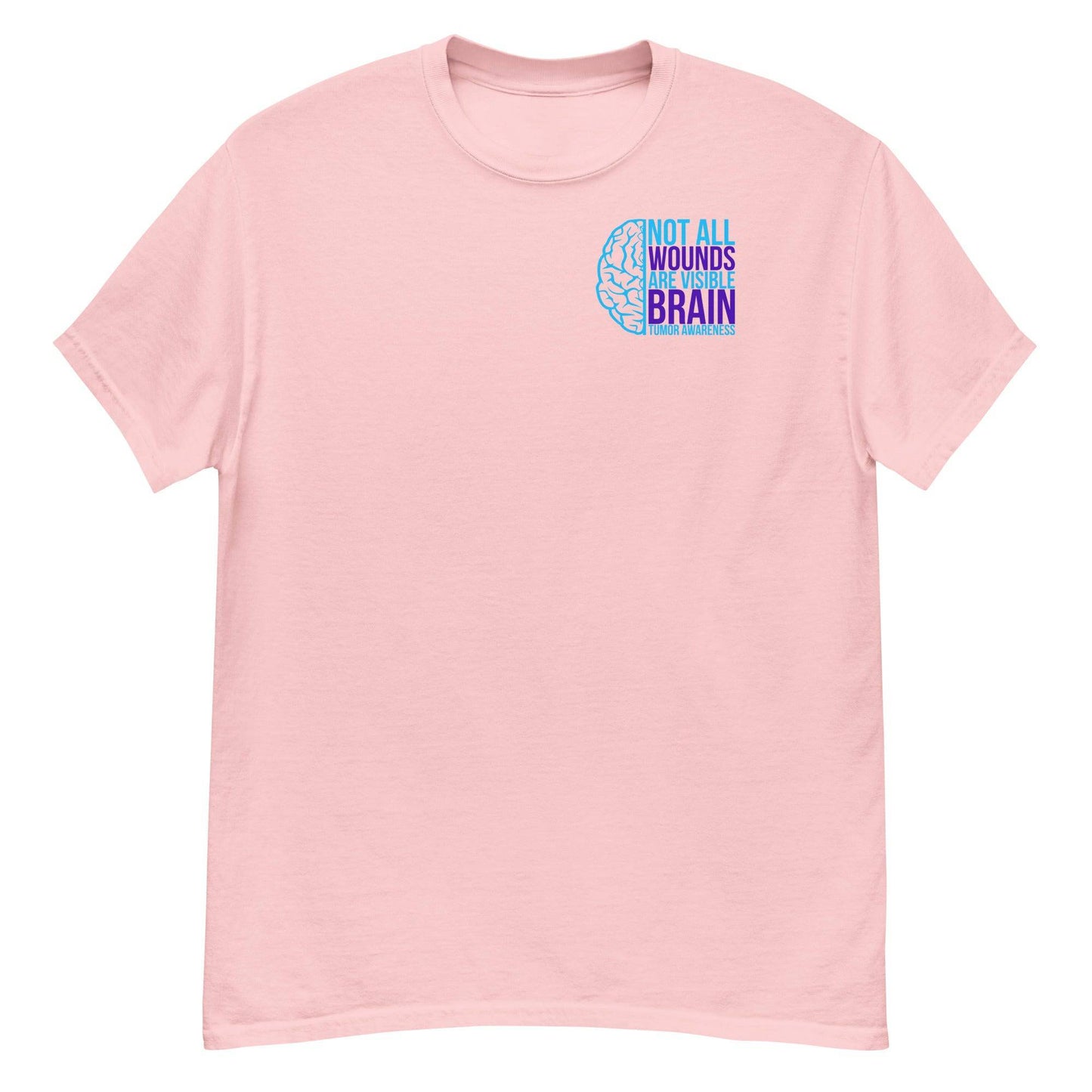 Optune Its Okay to Stare Classic Tee - JohnVsGBMLight PinkS