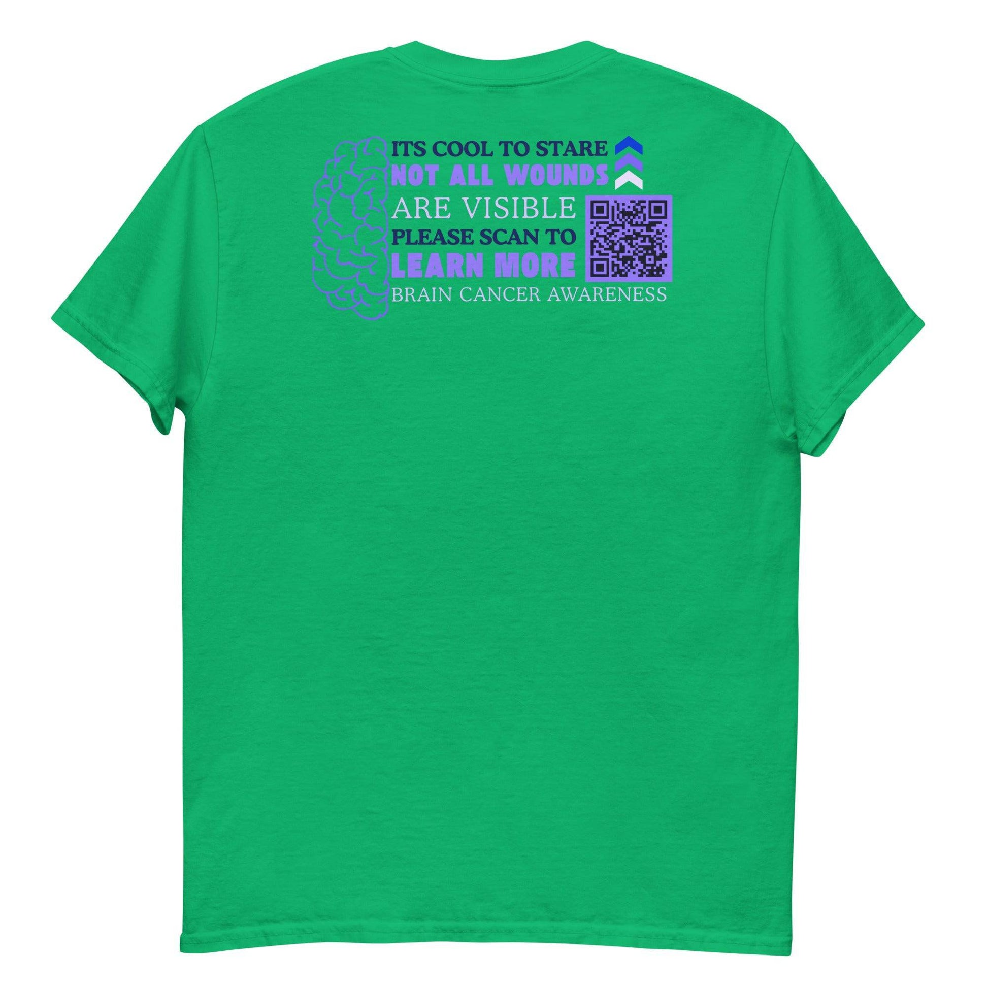 Optune Its Okay to Stare Classic Tee - JohnVsGBMIrish GreenS