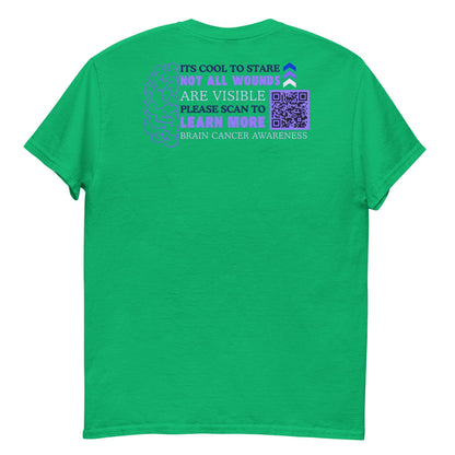 Optune Its Okay to Stare Classic Tee - JohnVsGBMIrish GreenS