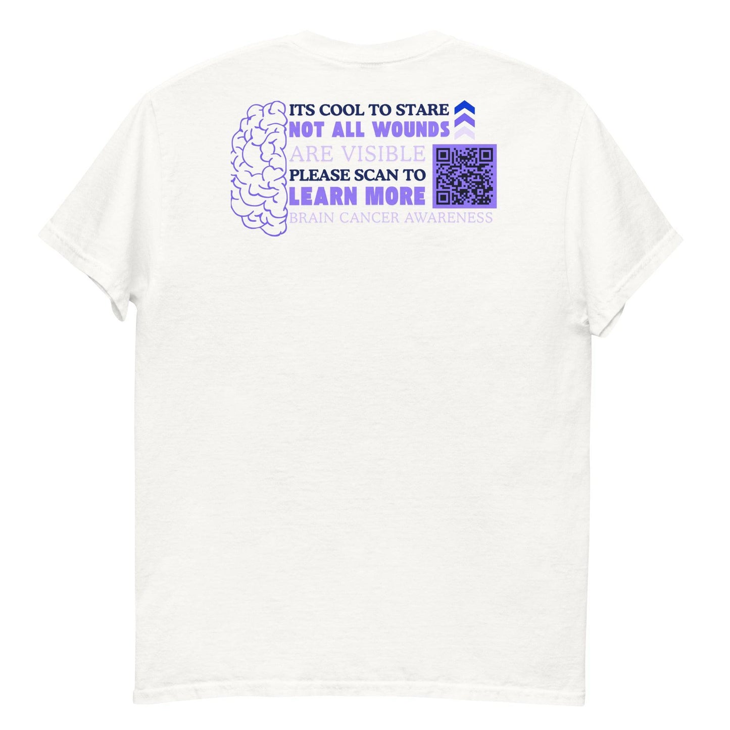 Optune Its Okay to Stare Classic Tee - JohnVsGBMWhiteS