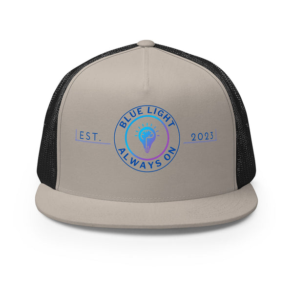 Optune "Keep the Blue Light on" Cap - JohnVsGBMSilver/ Black