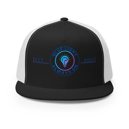 Optune "Keep the Blue Light on" Cap - JohnVsGBMBlack/ White