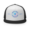 Optune "Keep the Blue Light on" Cap - JohnVsGBMBlack/ White/ Black