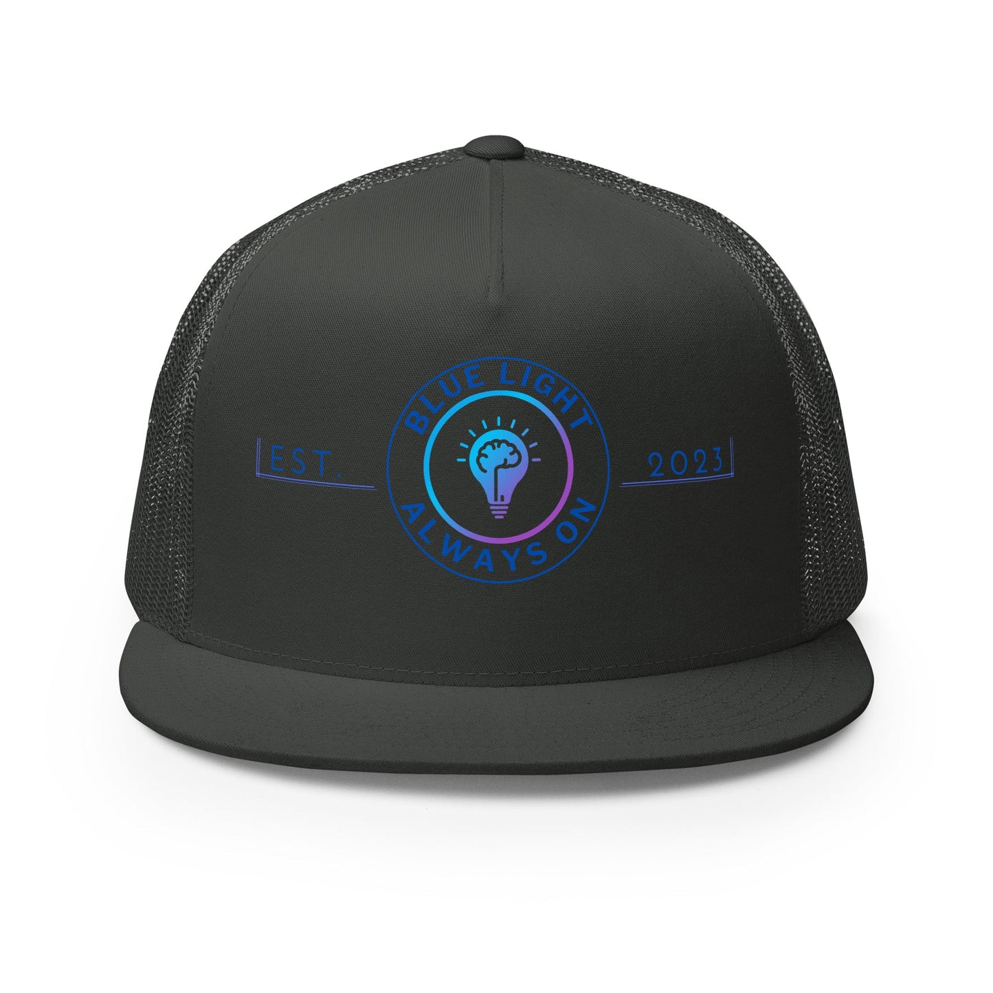 Optune "Keep the Blue Light on" Cap - JohnVsGBMCharcoal