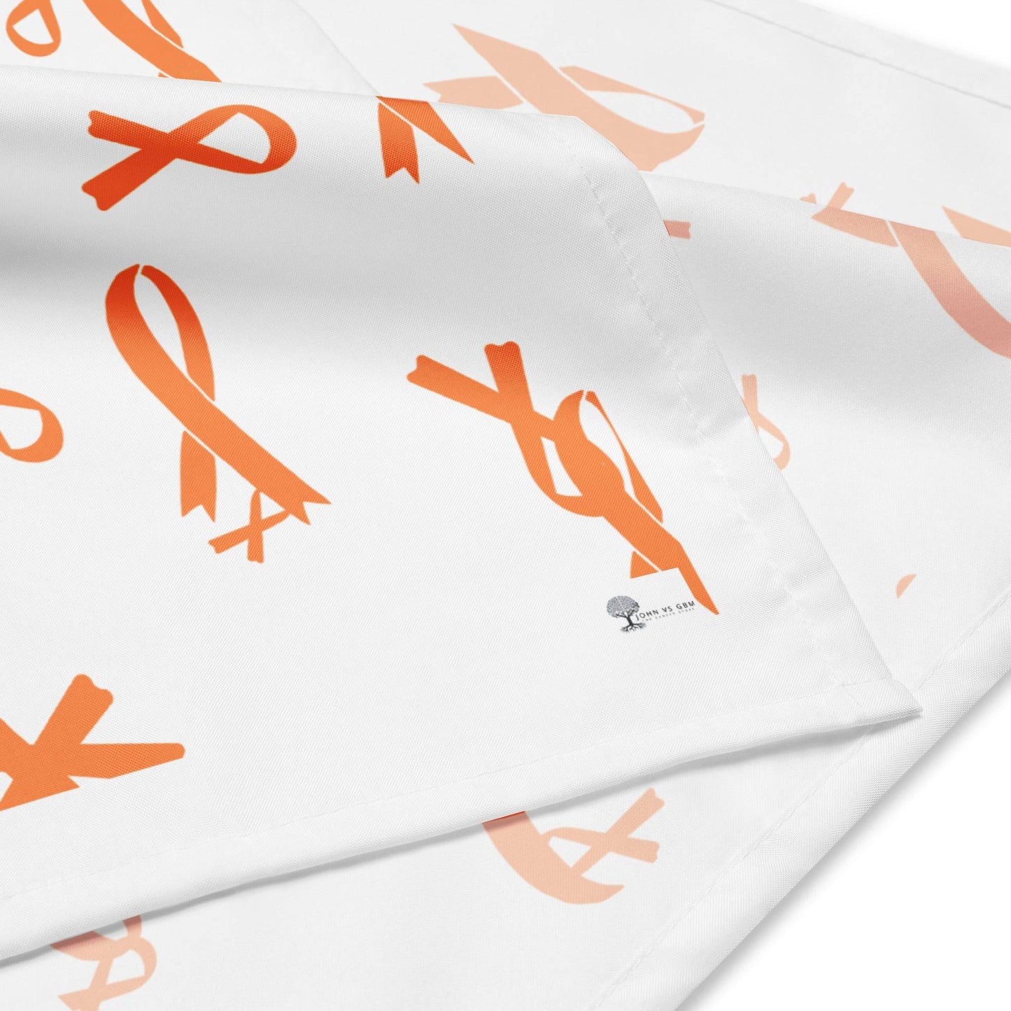 Orange Cancer Awareness Bandana - JohnVsGBM