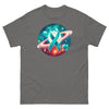 Ovarian Cancer Bright Moon Galaxy Tee - JohnVsGBMCharcoalS