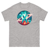 Ovarian Cancer Bright Moon Galaxy Tee - JohnVsGBMSport GreyS