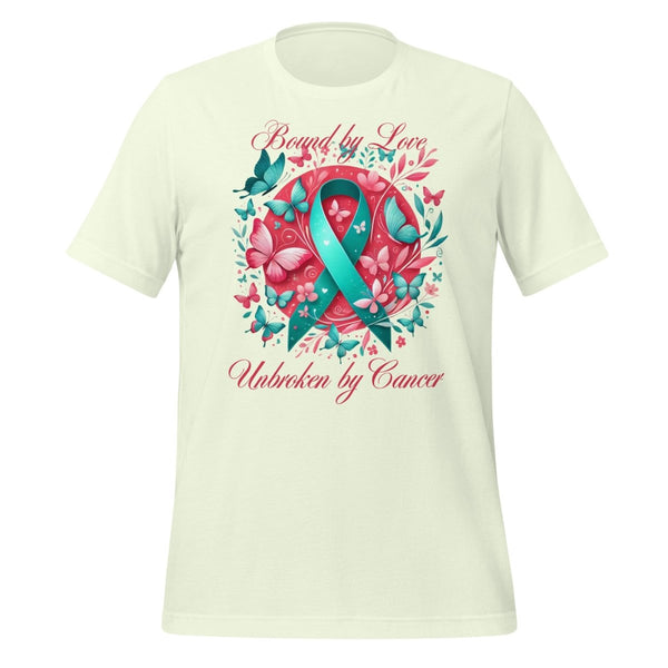 Ovarian Cancer Butterfly Love Tee - JohnVsGBMCitronS