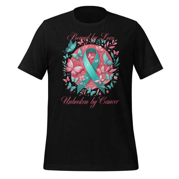 Ovarian Cancer Butterfly Love Tee - JohnVsGBMBlackS