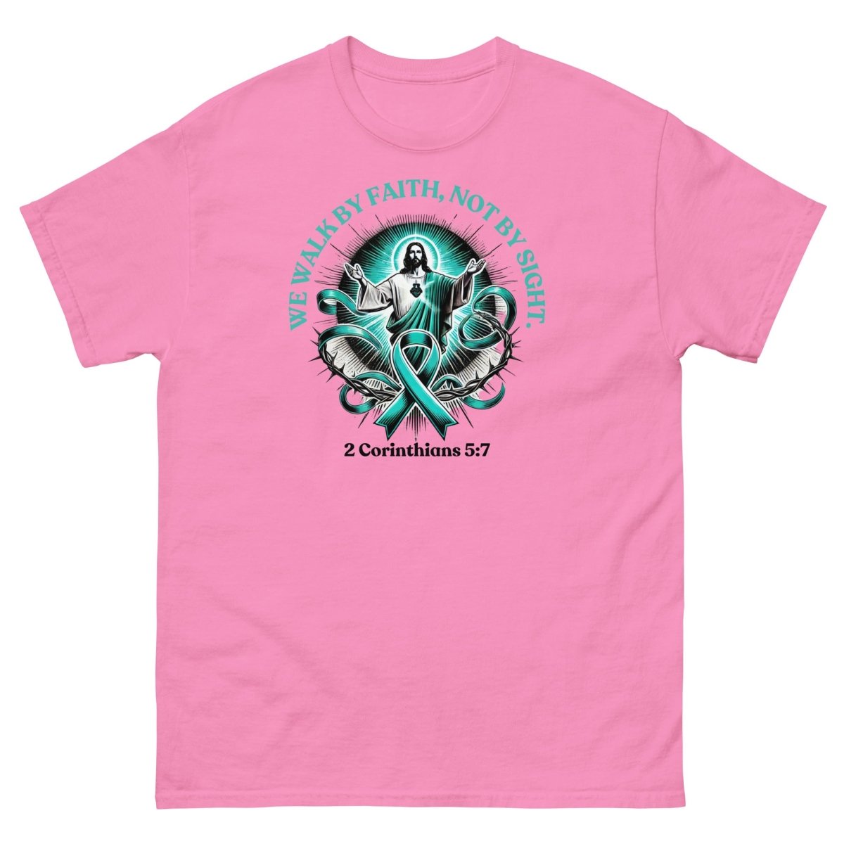 Ovarian Cancer Corinthians Tee - JohnVsGBMAzaleaS