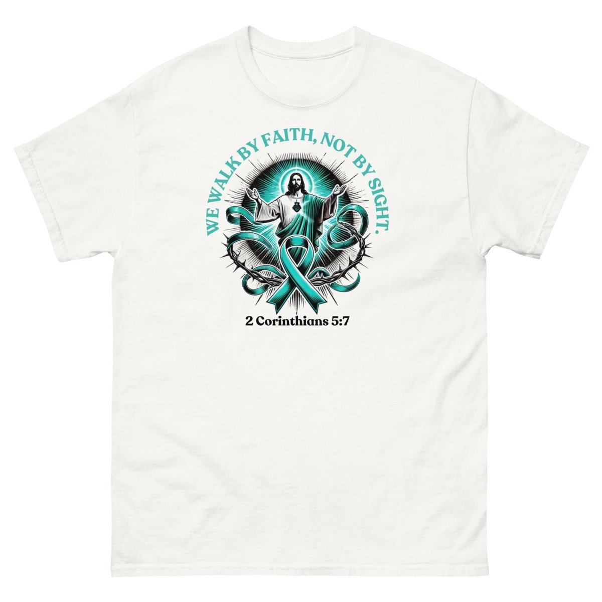 Ovarian Cancer Corinthians Tee - JohnVsGBMWhiteS