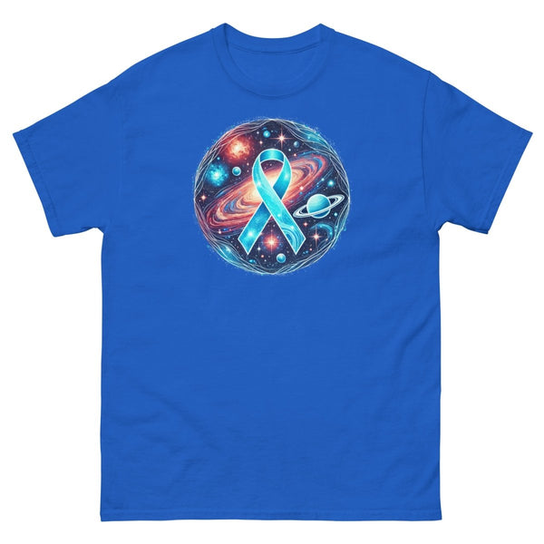 Ovarian Cancer Cosmic Galaxy Tee - JohnVsGBMRoyalS