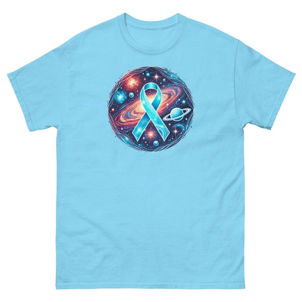 Ovarian Cancer Cosmic Galaxy Tee - JohnVsGBMSkyS