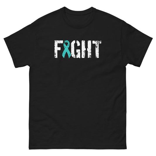 Ovarian Cancer Fight Tee - JohnVsGBMBlackS