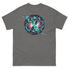 Ovarian Cancer Galaxy Tee - JohnVsGBMCharcoalS