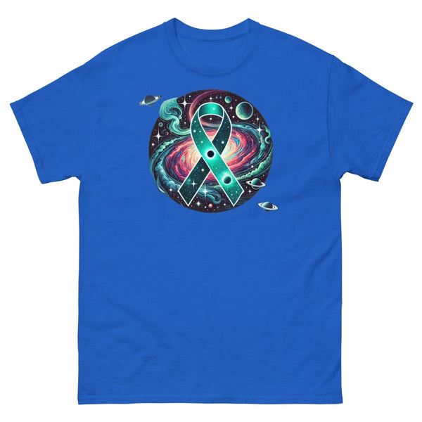 Ovarian Cancer Galaxy Tee - JohnVsGBMRoyalS