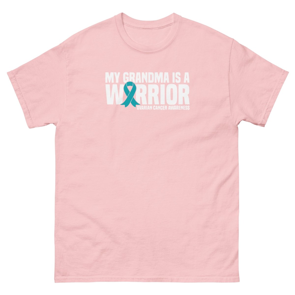 Ovarian Cancer Grandma Tee - JohnVsGBMLight PinkS