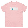 Ovarian Cancer Grandma Tee - JohnVsGBMLight PinkS