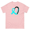 Ovarian Cancer Heart Tee - JohnVsGBMLight PinkS