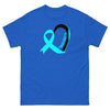 Ovarian Cancer Heart Tee - JohnVsGBMRoyalS