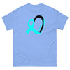 Ovarian Cancer Heart Tee - JohnVsGBMCarolina BlueS