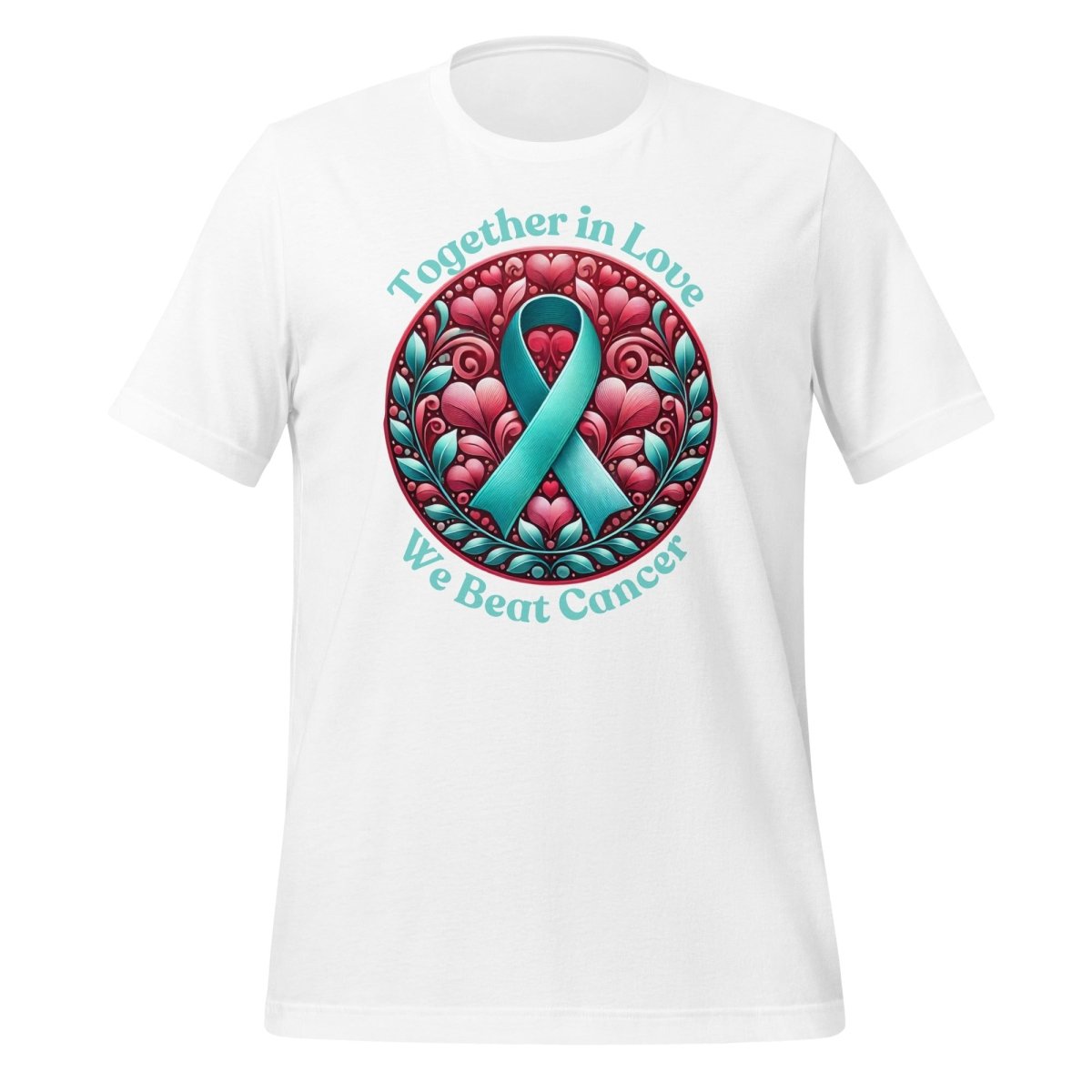 Ovarian Cancer Love Tee - JohnVsGBMWhiteS