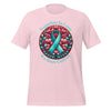 Ovarian Cancer Love Tee - JohnVsGBMSoft PinkS