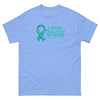 Ovarian Cancer Mom Teal Tee - JohnVsGBMCarolina BlueS