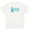 Ovarian Cancer Mom Teal Tee - JohnVsGBMWhiteS