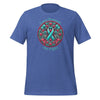 Ovarian Cancer Powers Love Tee - JohnVsGBMHeather True RoyalS