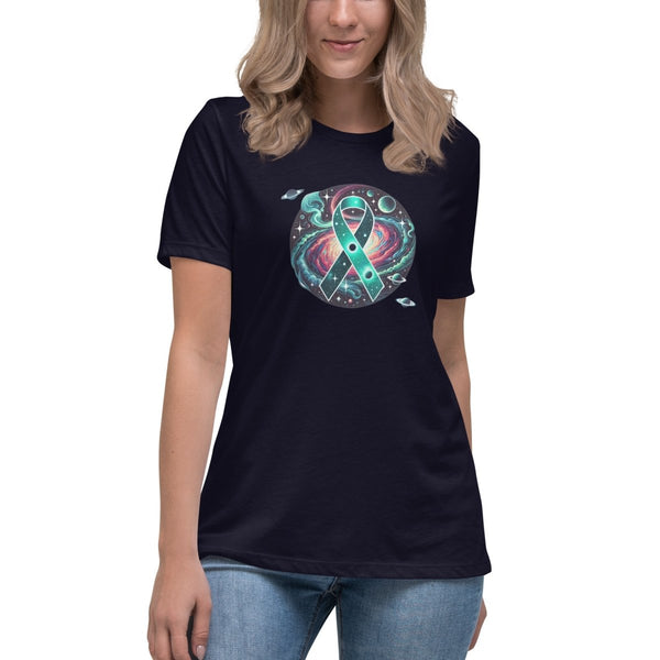 Ovarian Cancer Rings Tee - JohnVsGBMNavyS