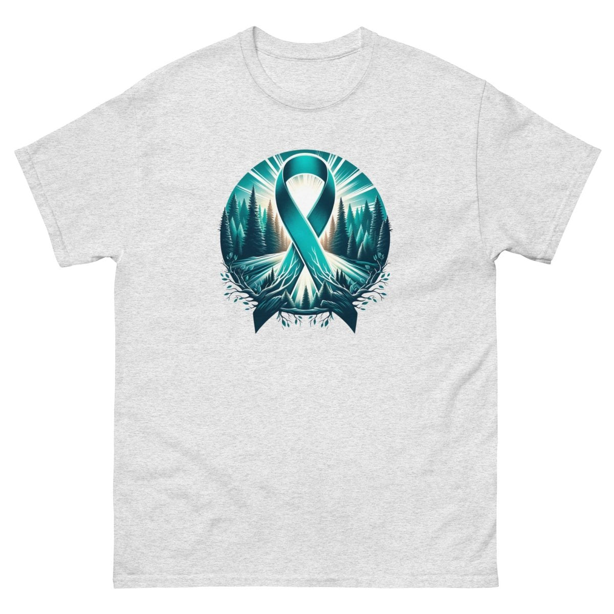 Ovarian Cancer Roots Forest Tee - JohnVsGBMAshS