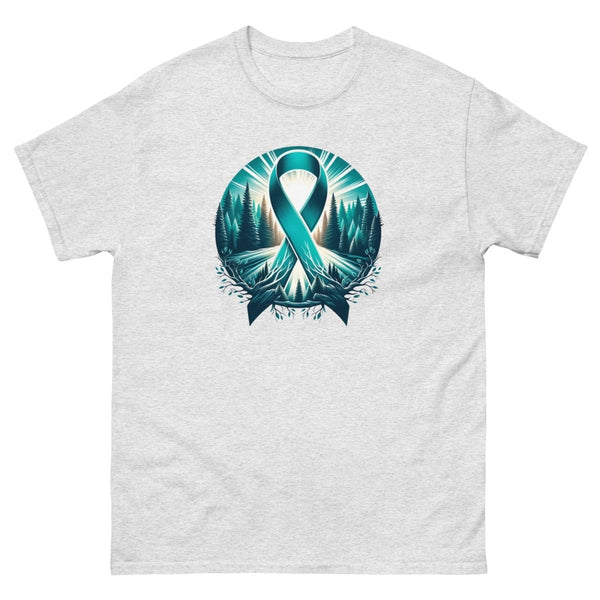 Ovarian Cancer Roots Forest Tee - JohnVsGBMAshS