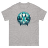 Ovarian Cancer Roots Forest Tee - JohnVsGBMSport GreyS