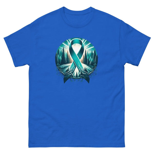 Ovarian Cancer Roots Forest Tee - JohnVsGBMRoyalS