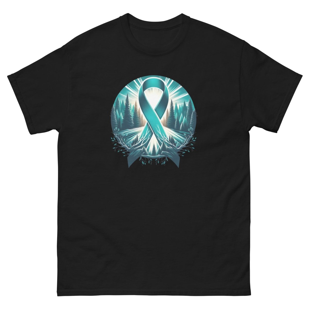 Ovarian Cancer Roots Forest Tee - JohnVsGBMBlackS