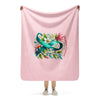 Ovarian Cancer Sherpa Blanket - JohnVsGBM50″×60″