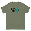 Ovarian Cancer Support Tee - JohnVsGBMMilitary GreenS