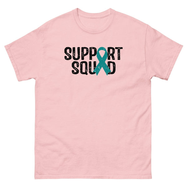 Ovarian Cancer Support Tee - JohnVsGBMLight PinkS