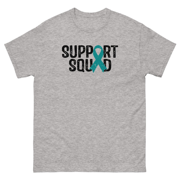 Ovarian Cancer Support Tee - JohnVsGBMSport GreyS